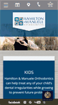 Mobile Screenshot of hamiltonortho.com